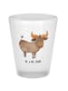 Mr. & Mrs. Panda Likörglas Sternzeichen Stier ohne Spruch in Transparent