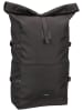 SANDQVIST Rucksack Icon BP L in Black/Black Leather