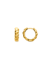 Luxenter Ohrringe Caiki mit 18 Karat Gelbgold-Finish – 11,5 mm – CAIKI