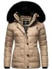 Marikoo Winterjacke Qesraa in Taupe