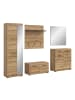 ebuy24 Garderobenmöbel Scout Eiche 272 x 40 cm
