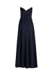 Vera Mont Abendkleid mit Wasserfallausschnitt in Night Sky
