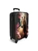 NoBoringSuitCases Suitcase, Handgepäck, Koffer, Reisekoffer Pferd Blumen
