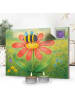 Mr. & Mrs. Panda Adventskalender Hummel Blume Design ohne Spruch in Weiß