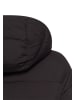 Camel Active Steppmantel mit verstellbarem Saum und fester Kapuze in Schwarz