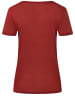 super.natural Merino T-Shirt in rot