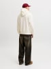 Jack & Jones Kapuzenpullover in Whisper White
