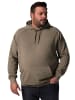 John F. Gee Sweatjacke in braun grau