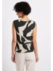 Street One Strukturmix Top mit Print in Grau