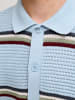 JACK & JONES Junior Gestricktes Polo in Cashmere Blue