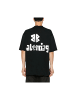 Balenciaga Tape Logo T-Shirt Schwarz