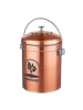relaxdays Komposteimer in Kupfer - 5 Liter