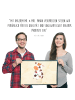 Mr. & Mrs. Panda Schmutzfangmatte Kuh ohne Spruch in Vintage