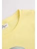 Coccodrillo T-Shirt mit kurzen Ärmeln in gelb