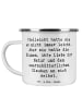 Mr. & Mrs. Panda Teetasse Spruch Hoffnung und Liebe mit Spruch in Weiß
