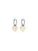 PURELEI Ohrringe Lemon Heart Silber