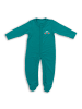 Schlummersack Bio Baby-Schlafanzug langarm 2er Pack in Türkis