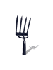 Hammersmith Spatengabel RayzerShovel in Schwarz