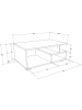 VCM  Holz Sofatisch Couchtisch Sulas in Weiß