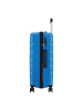 D&N Travel Line 4100 4 Rollen Trolley L 74 cm in blue