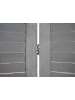 MCW Paravent G30, Shabby-Look, Grau