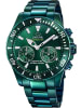 Jaguar Uhr in Grün