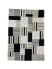 Kayoom Kurzflor Teppich Radical 320 in grau - multi - rechteckig