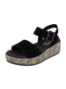 remonte Plateau Sandaletten in Animal