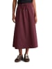 Marc O'Polo DENIM Ausgestellter Rock in Merlot Red