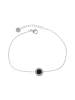 faina Bracelet in Silver Black