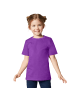 tectake Einfarbiges T-Shirt für Kinder, lila