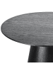 Beliani Couchtisch WANDO in Schwarz - (W) 80 x (H) 47 x (L) 80 cm