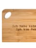 Mr. & Mrs. Panda Holzbrett Ich habe keine Zeit.... mit Spruch in Braun