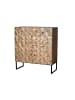 Giner y Colomer Sideboard aus Mangoholz und Bronze in Brown