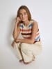 Peppercorn Top in Skyblue Stripe
