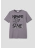 s.Oliver T-Shirt kurzarm in Grau