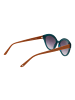 comma Damen Sonnenbrillen Katzenauge Türkis