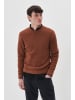 Matinique Strickpullover MAlagoon Gerade Passform in Cambridge Brown