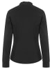 More & More Stretchbluse in black