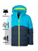 Trollkids Winterjacke "Gryllefjord" in Blau/Nachtblau/Limegrün