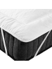 Beliani Topper AIZKORRI in Weiß - (W) 120 x (H) 3 cm
