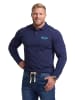 Men Plus Poloshirt in nachtblau