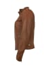 7eleven Lederjacke Lammnappa in Cognac