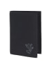oxmox New Cryptan Geldbörse RFID Schutz 13 cm in schwarz-frog 2.0grey