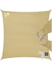 tectake Sonnensegel  inklusive Spannseile, beige