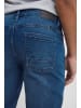 BLEND Slim Fit Jeans Basic Denim Hose Stoned Washed TWISTER FIT in Blau