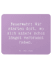 Mr. & Mrs. Panda Mouse Pad Spruch Feuerwehrmann Helden mit Spruch in Lavendeltraum