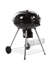 Beliani Holzkohlegrill MARAPI in Schwarz - (W) 59 x (H) 92 x (L) 58 cm