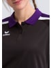 erima Liga 2.0 Poloshirt in schwarz/violet/weiss