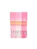 Yuhu Damen Schal flauschig kariert Oversize aus 100 % Polyester in Pink